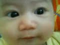 madaldal ang baby ko!