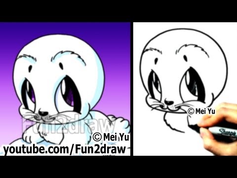video-linktoworks-How to Draw Easy Cartoons - How to Draw a Seal (Baby...