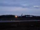 Airplane Landing at Helsinki-Vantaa airport