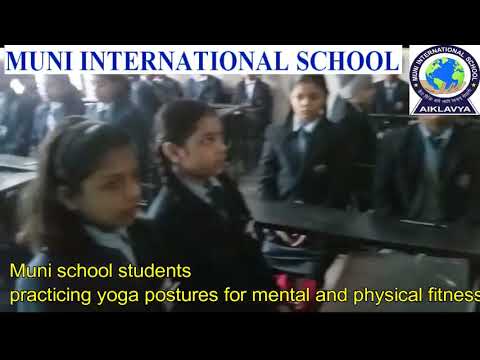 Muni international School Delhi, Students doing physical exercises-Part-5