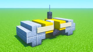 Minecraft Tutorial: How To Make A Steamroller "2021 City Build"