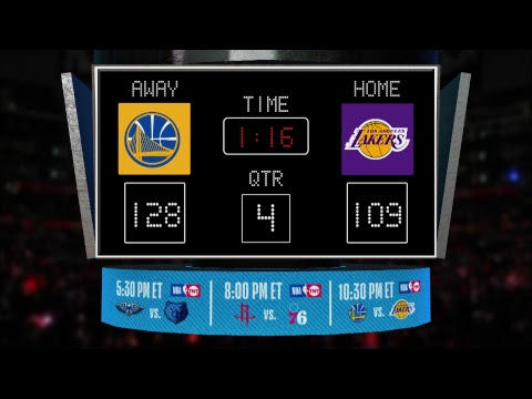 Video: Join the conversation and follow today's LIVE scoreboard of #MLKDay NBA action!