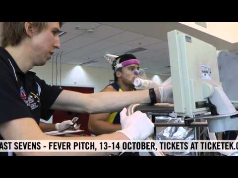 Sport Science (TV Series) - MyRugbyTV follows Qantas Men's Sevens player Allan Fa'alava'au as he trains at the Australian Institute of Sport. This episode covers the science behind buil...