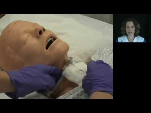 how to provide trach care