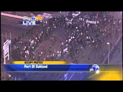 Occupy Oakland: Port Shutdown II Begins (ABC)