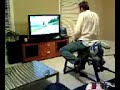 Wiimote on horse to play Need for Speed on HDTV