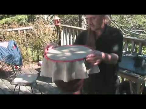 how to reskin a drum