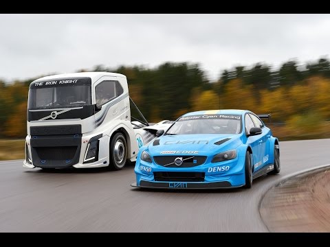 Volvo S60 Polestar Vs El camión más rápido del mundo