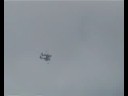 E-Flite Hawker Sea Fury first flight,with scale 5 blade prop