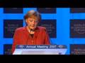 Weltwirtschaftsforum Jahrestreffen 2007 - Eröffnungsrede...