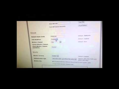 how to adjust att uverse router settings