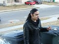 making a barbecue in a cold friday in eagle mountain utah
