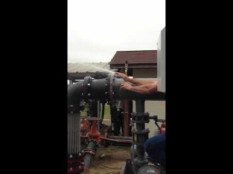 how to bleed grundfos pump