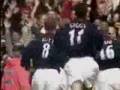 David Beckham's compilation of free kicks