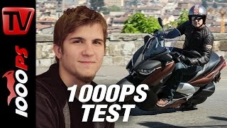 1000PS Test - Yamaha X-MAX 300 2017 - Yamahas neue
