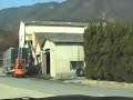 [V0072] 031230 しまなみ海道の世界最大の斜張橋の多々羅大橋をくぐり高根島一周の狭路で離合に苦労する Japanese country roads; Setoda Tatara Bridge