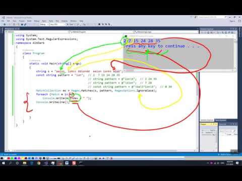 Programming Course C# (part1) – 58."Կանոնավոր արտահայտություններ"