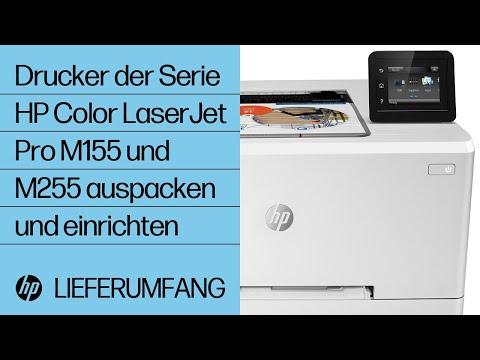 HP Color LaserJet Pro MFP M182n Einrichtung | HP® Support