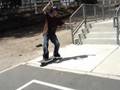 I tre flip four stairs!