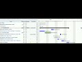 ClockingIT Ajax GANTT chart