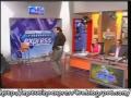 Lalo Salazar se probó hasta una chazarilla en el Matutino Express.