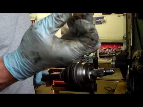 how to replace drive axle honda civic