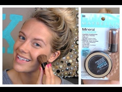 how to apply mineral powder foundation