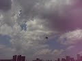 F/A-18 High Speed Pass Over Detroit River!!