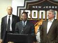 Pele's Press Confernce at Prudential Arena 12/1/07