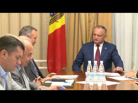 Șeful statului a avut o întrevedere cu reprezentanții Federației Sindicatelor din Republica Moldova.
