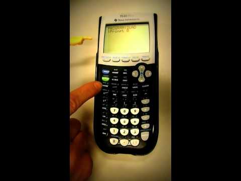 how to use the quadratic formula on a ti-84 plus