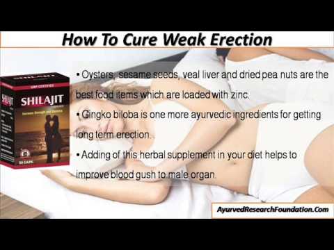 Erection remedy weak Weak Erection