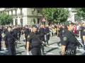 Desfile de la Guardia Civil en Santander (Paseo Pereda)