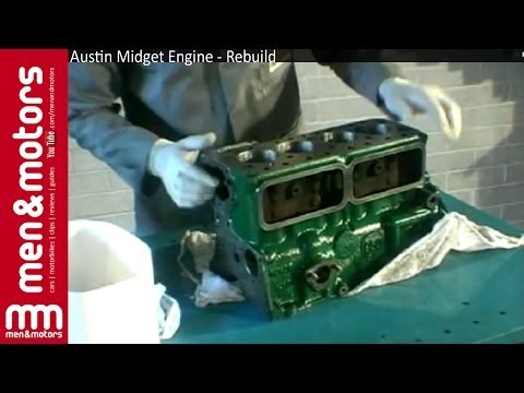 how to rebuild mg midget engine
