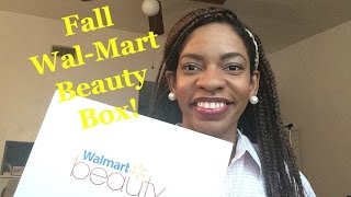 Wal-Mart Beauty Box-Fall 2015