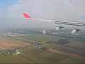 Landing NW A330-300 Schiphol Amsterdam