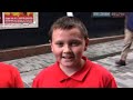 Children join in the Mop Top fun