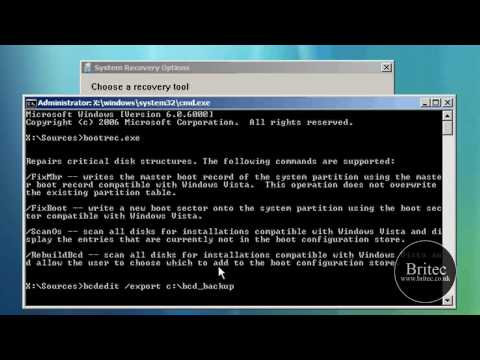 Bootrec Exe Rebuildbcd Add Installation To Boot
