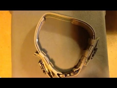 how to make a nylon web belt