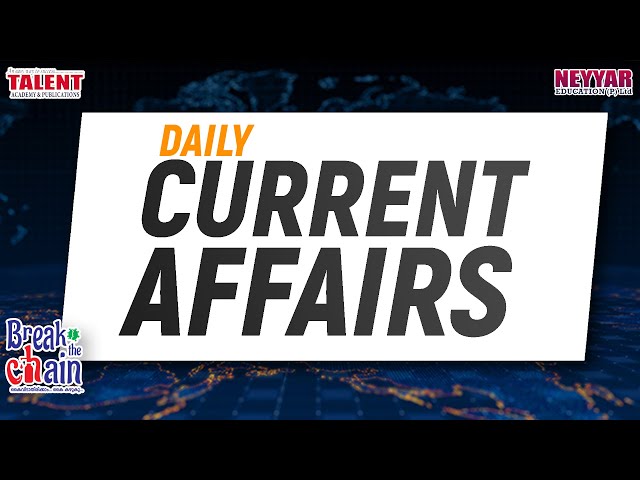 Daily Current Affairs