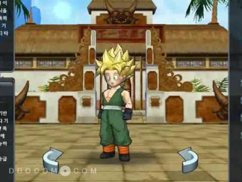 Dragonball Online - Super Saiyan Hairstyles