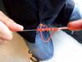 Jigging vertical noeud knot