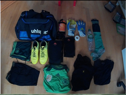 What's in my indoor goalkeeper bag