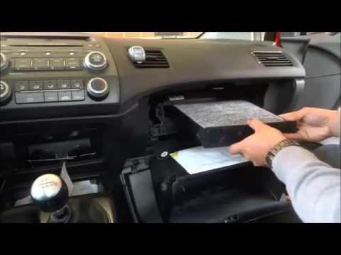 How To Replace Cabin Air Filter In A Honda Civic (8th Gen 2006-2011)