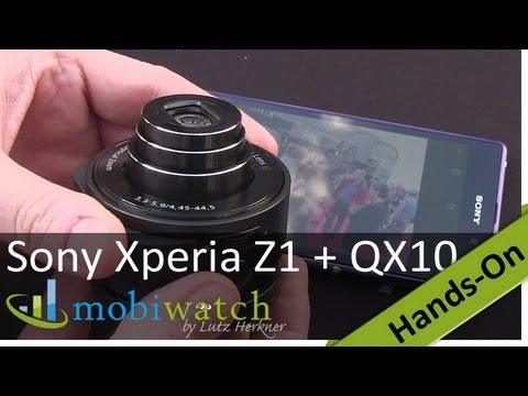 Hands-On: Sony Xperia Z1 And SmartShot Cameras QX10 + QX100