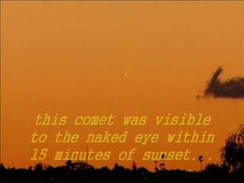 comet mcnaught from los angeles