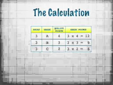 how to calculate overall gpa