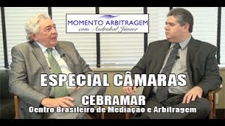 Entrevista concedida pelo Presidente do CEBRAMAR, Dr. Cláudio Santos, ao Dr. Asdrúbal Filho, no prog