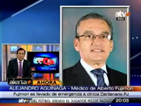 Internan en clínica local a expresidente Alberto Fujimori