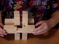 Dismantling a 12-piece Interlocking Burr Puzzle Dismantling a 12-piece Interlocking Burr Puzzle